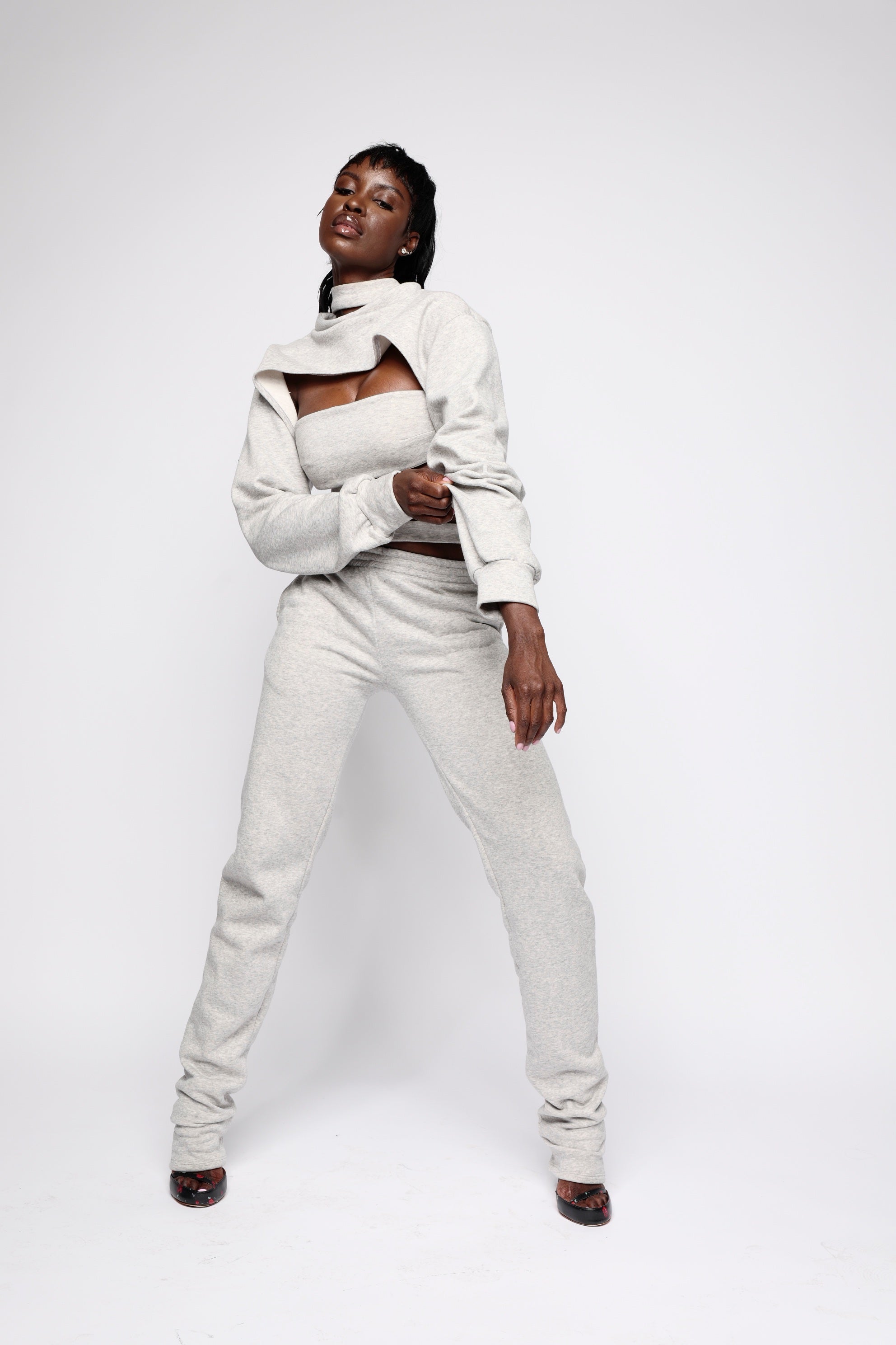 Strap Sweatsuit Pants