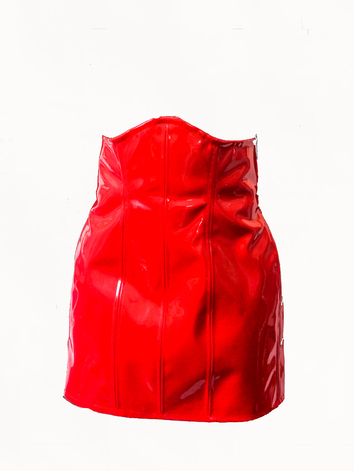 Corset Skirt - Red by GrayScale